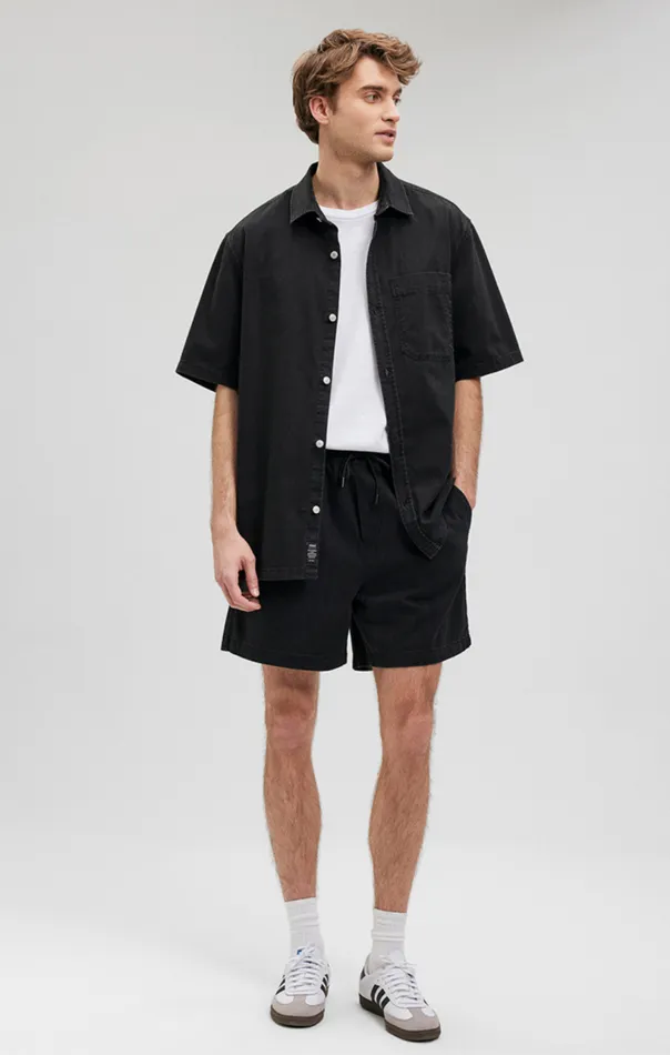 Shorts In Black Men Mavi Jeans Joggers Shorts In Black Men Mavi Jeans Joggers