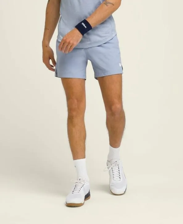 Shorts Men Wilson Tennis Volley Short Blue Fog