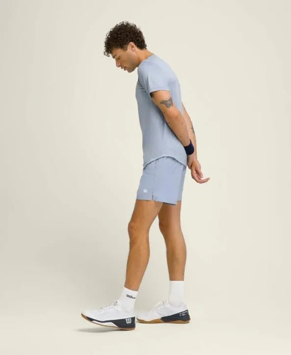 Shorts Men Wilson Tennis Volley Short Blue Fog Shorts Men Wilson Tennis Volley Short Blue Fog
