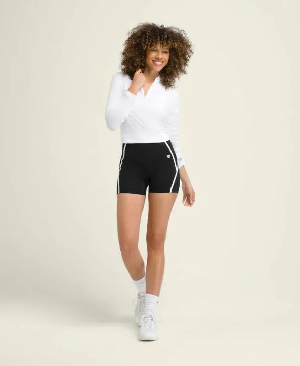 Shorts Women Wilson Idol Tennis Shorts Black Shorts Women Wilson Idol Tennis Shorts Black