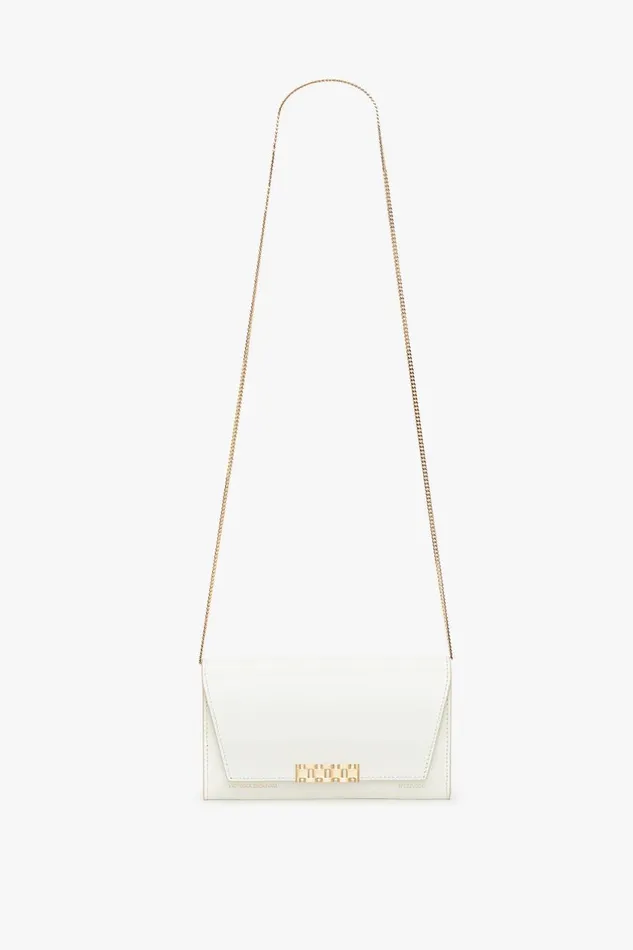 Shoulder Bags Women Victoria Beckham Exclusive Wallet On Chain In White Leather Shoulder Bags Women Victoria Beckham Exclusive Wallet On Chain In White Leather