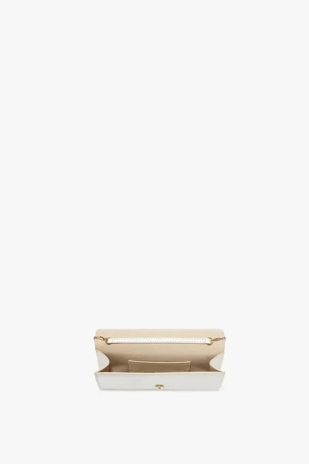 Shoulder Bags Women Victoria Beckham Exclusive Wallet On Chain In White Leather