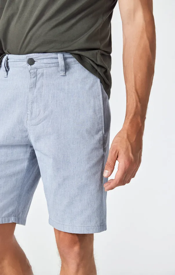Simon Shorts In Blue Summer Stripe Men Mavi Jeans Shorts Simon Shorts In Blue Summer Stripe Men Mavi Jeans Shorts
