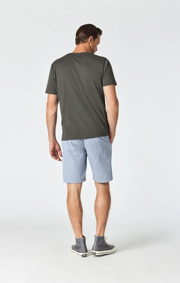 Simon Shorts In Blue Summer Stripe Men Mavi Jeans Shorts Simon Shorts In Blue Summer Stripe Men Mavi Jeans Shorts