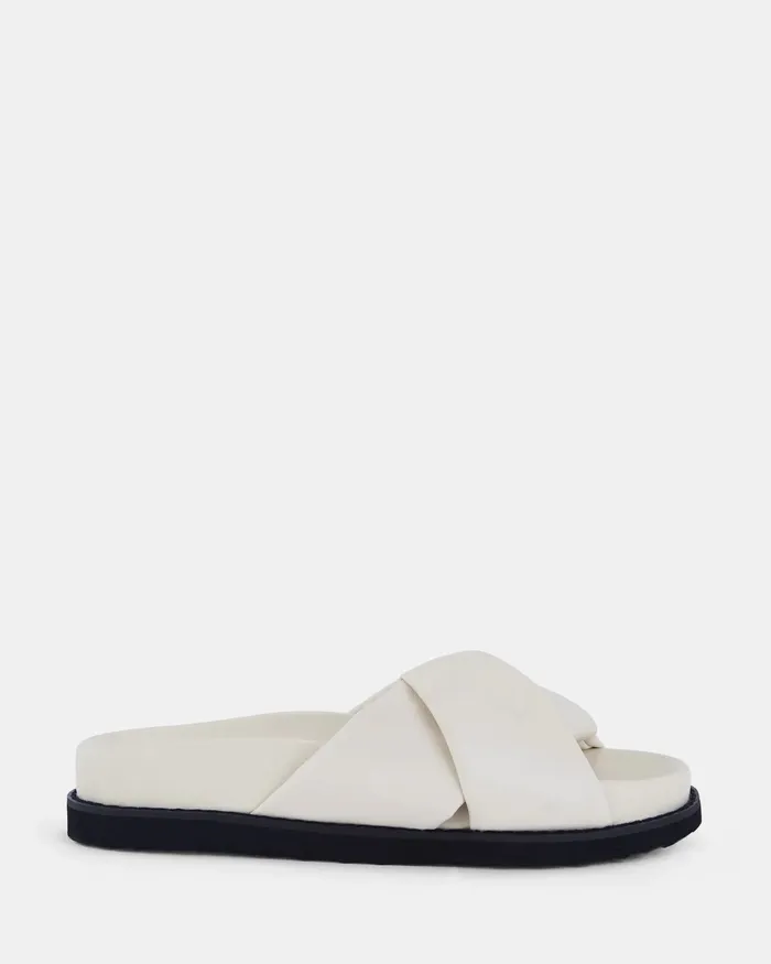 Slides NOVO Shoes Women BRAVERY MT CREAM Flatform
