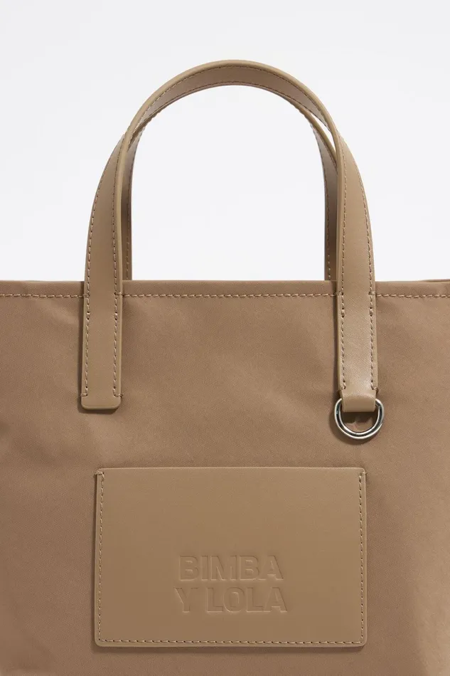 Small Bark Brown Nylon Crossbody Bag Bark Women Bimba Y Lola Crossbody Bags Small Bark Brown Nylon Crossbody Bag Bark Women Bimba Y Lola Crossbody Bags