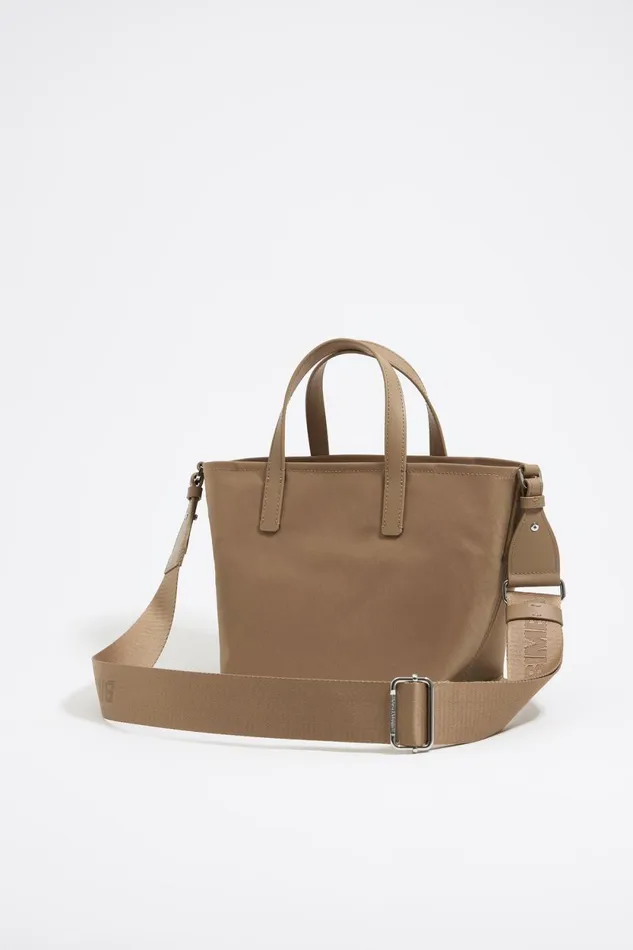Small Bark Brown Nylon Crossbody Bag Bark Women Bimba Y Lola Crossbody Bags Small Bark Brown Nylon Crossbody Bag Bark Women Bimba Y Lola Crossbody Bags