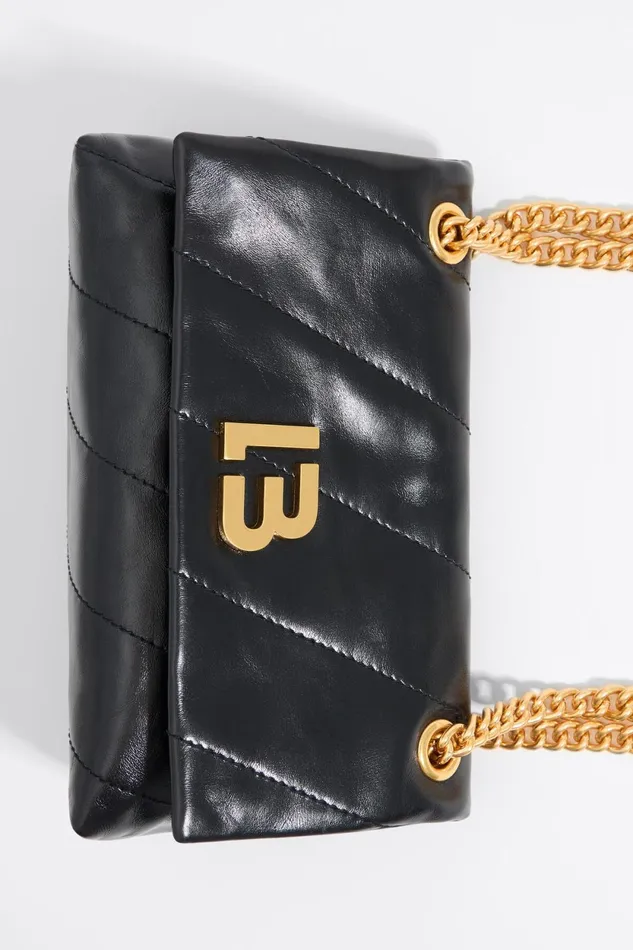Small Black Leather Bag Flap Black Women Bimba Y Lola Crossbody Bags Small Black Leather Bag Flap Black Women Bimba Y Lola Crossbody Bags
