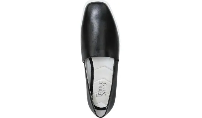 Sneakers Women Franco Sarto Franco Bonza Slip On Black Leather