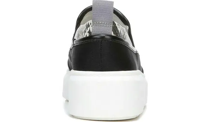 Sneakers Women Franco Sarto Franco Lazer Platform Slip On Sneaker Black Fabric