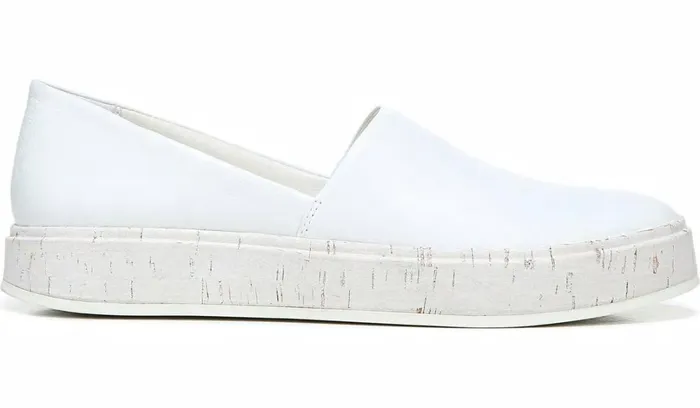 Sneakers Women Franco Sarto Sarto Derek Slip On White Leather