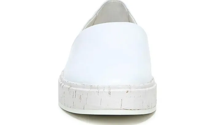 Sneakers Women Franco Sarto Sarto Derek Slip On White Leather