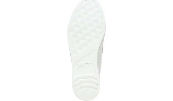 Sneakers Women Franco Sarto Sarto Derek Slip On White Leather