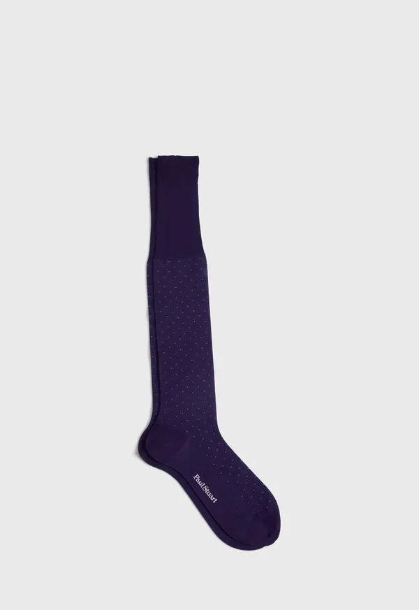 Socks Cotton Bird8217s Eye Sock Black Paulstuart Mens