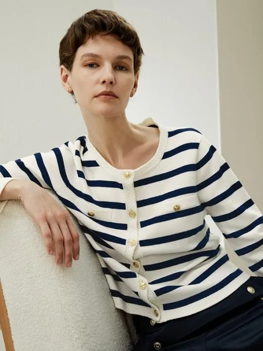 Soft And Graceful Ladies Wool Cardigan Women Lilysilk Knitwear