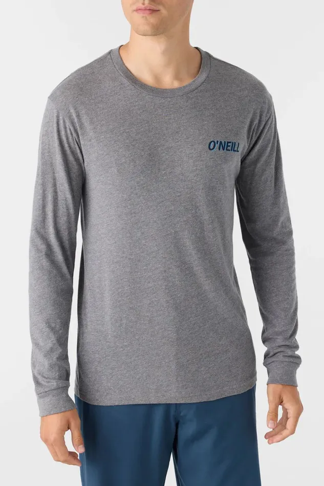 SPEED BUGGY STANDARD FIT LONG SLEEVE TEE Heather Grey Men O039NEILL Clothing