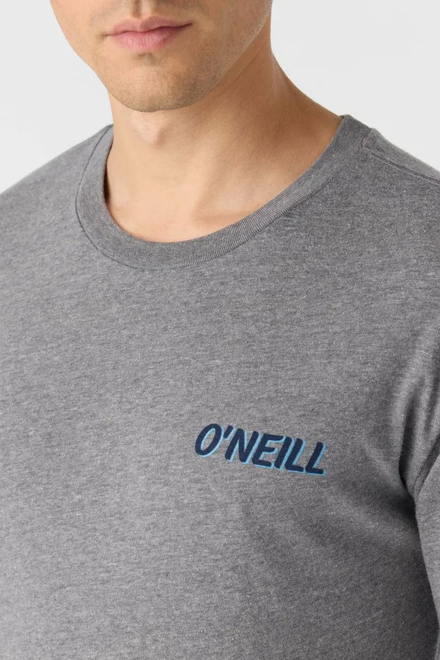 SPEED BUGGY STANDARD FIT LONG SLEEVE TEE Heather Grey Men O039NEILL Clothing