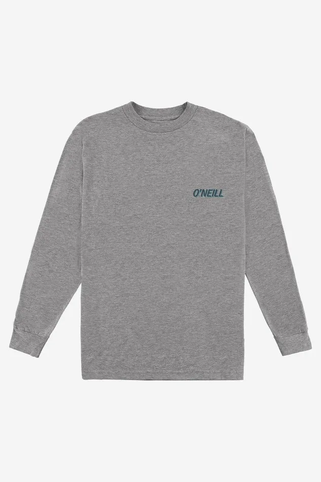 SPEED BUGGY STANDARD FIT LONG SLEEVE TEE Heather Grey Men O039NEILL Clothing
