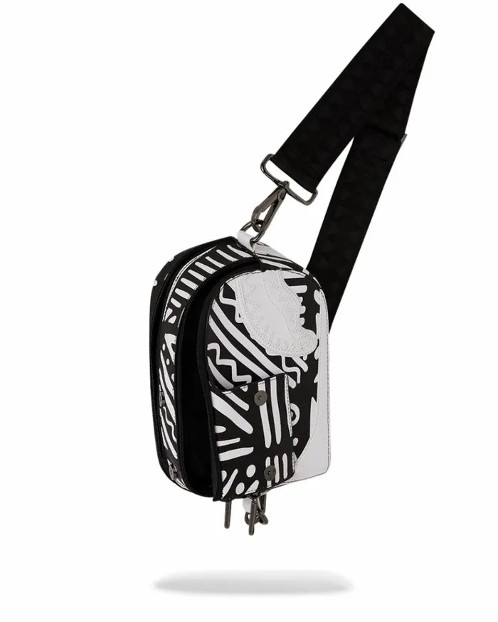 SPRAYGROUND AI8 AFRICAN INTELLIGENCE 8211 ORIGIN STORY BACKPACK SLING Bags