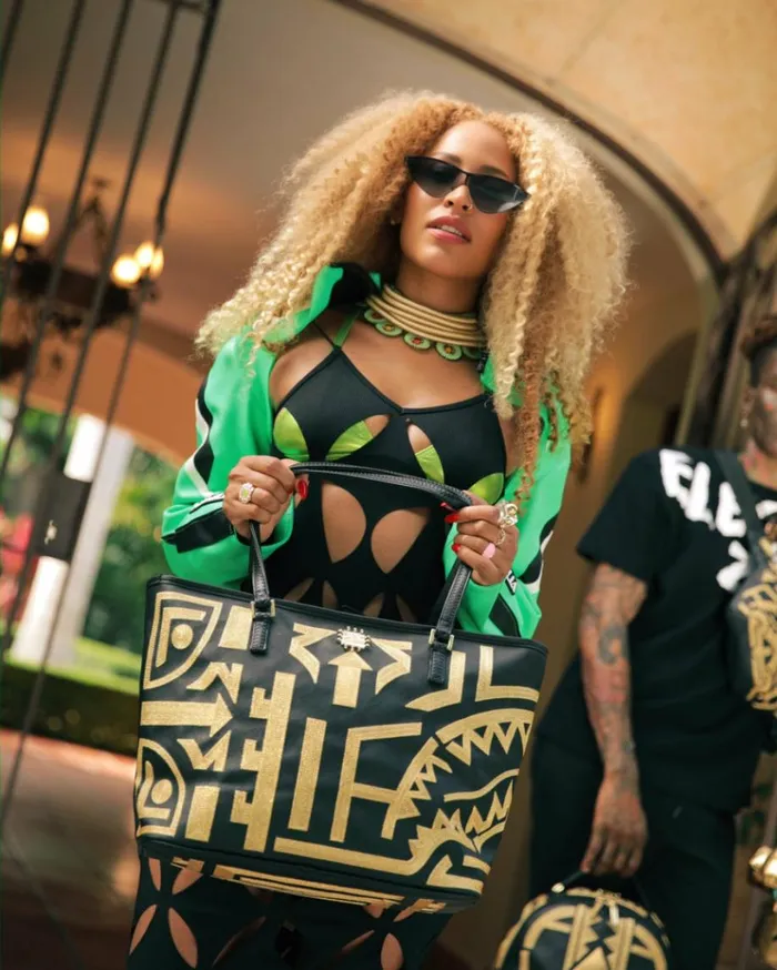 SPRAYGROUND AI8 AFRICAN INTELLIGENCE PATH TO THE FUTURE II TOTE Bags