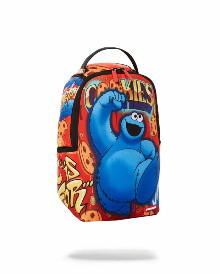 SPRAYGROUND COOKIE MONSTER ON THE RUN MINI BACKPACK Bags