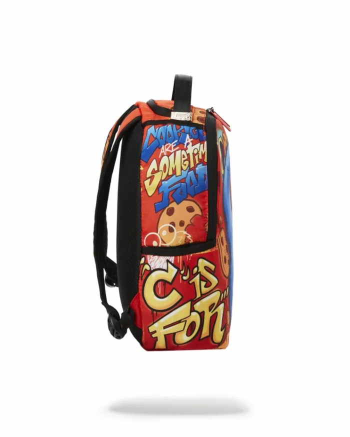 SPRAYGROUND COOKIE MONSTER ON THE RUN MINI BACKPACK Bags