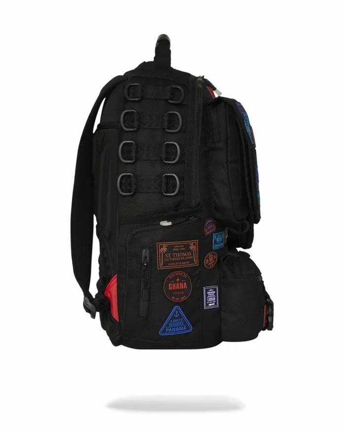 SPRAYGROUND JAMES FIRST CLASS I GOT THESE STAMPS BACKPACK Bags