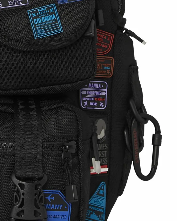 SPRAYGROUND JAMES FIRST CLASS I GOT THESE STAMPS BACKPACK Bags