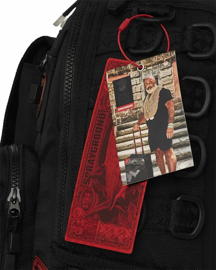 SPRAYGROUND JAMES FIRST CLASS I GOT THESE STAMPS BACKPACK Bags