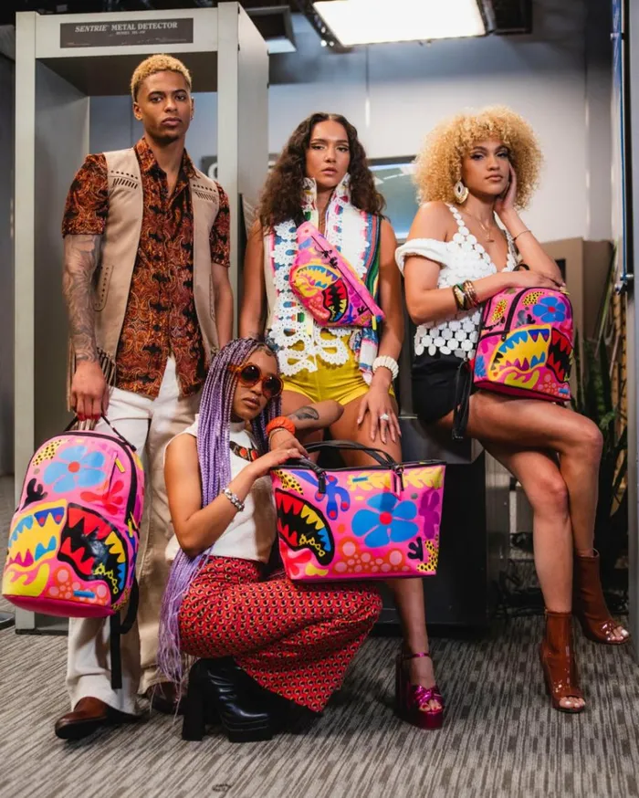 SPRAYGROUND PSYCHEDELIC VOYAGE SAVVY CROSSBODY Bags