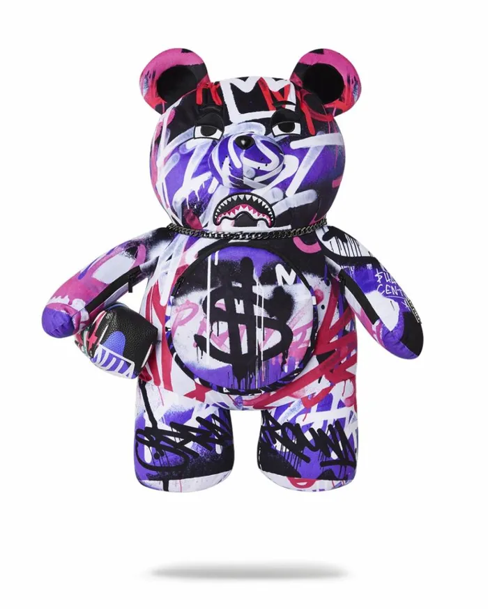 SPRAYGROUND SHARK ATELIER MONEYBEAR TEDDYBEAR BACKPACK Bags