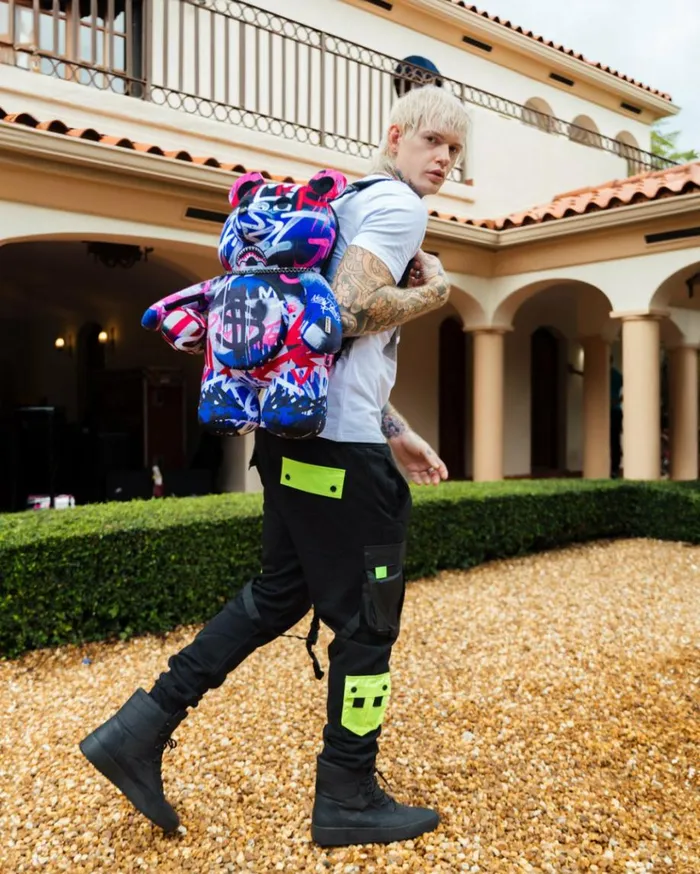 SPRAYGROUND SHARK ATELIER MONEYBEAR TEDDYBEAR BACKPACK Bags