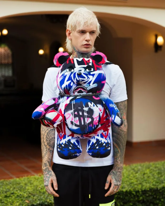 SPRAYGROUND SHARK ATELIER MONEYBEAR TEDDYBEAR BACKPACK Bags