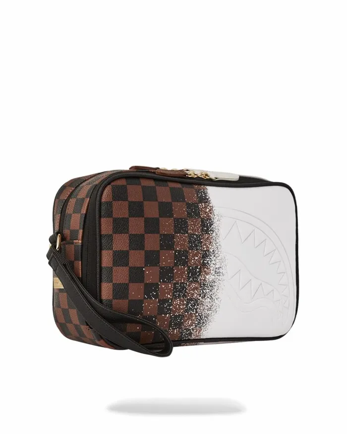 SPRAYGROUND SPRAYSHARKS WORLDWIDE BRICKSIDE TOILETRY BAG Bags