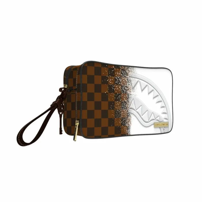SPRAYGROUND SPRAYSHARKS WORLDWIDE BRICKSIDE TOILETRY BAG Bags