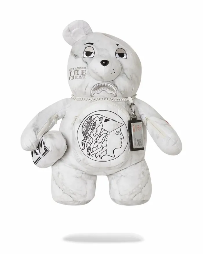 SPRAYGROUND THE MET ALEXANDER THE GREAT MACEDONIAN TEDDYBEAR BACKPACK Bags