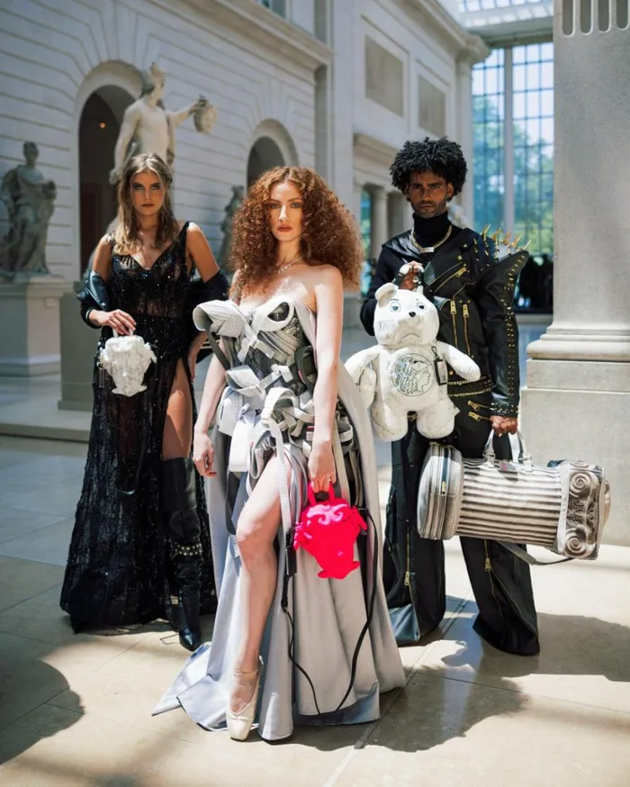 SPRAYGROUND THE MET ALEXANDER THE GREAT MACEDONIAN TEDDYBEAR BACKPACK Bags