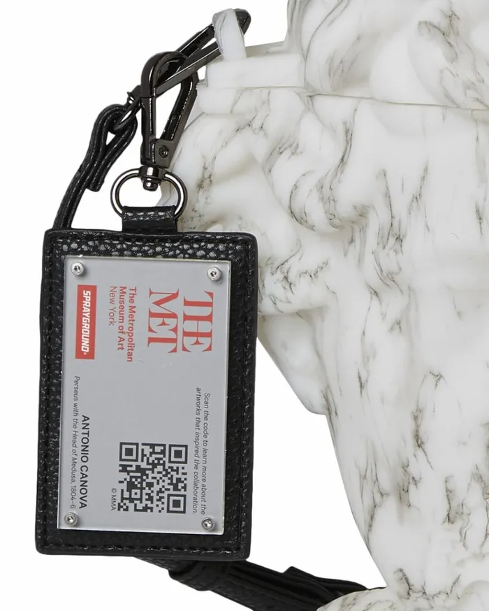 SPRAYGROUND THE MET CANOVA MEDUSA HANDBAG MARBLE Bags