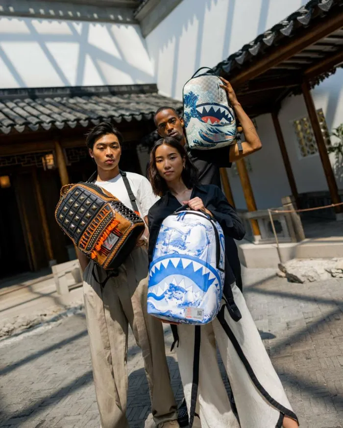 SPRAYGROUND THE MET HOKUSAI GREAT WAVE BACKPACK Bags