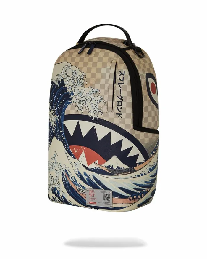 SPRAYGROUND THE MET HOKUSAI GREAT WAVE BACKPACK Bags