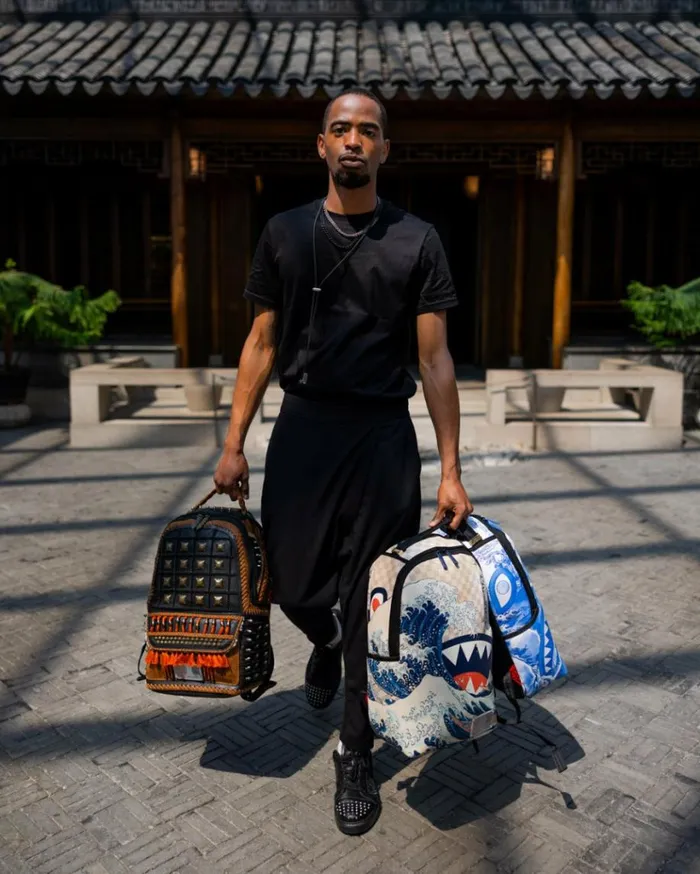SPRAYGROUND THE MET HOKUSAI GREAT WAVE BACKPACK Bags