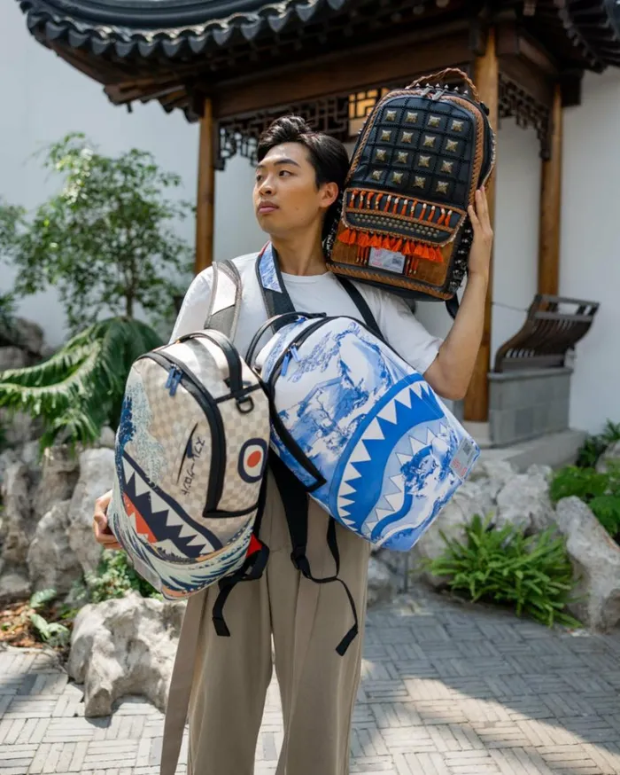 SPRAYGROUND THE MET HOKUSAI GREAT WAVE BACKPACK Bags