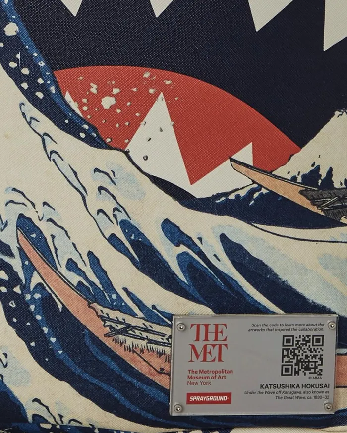 SPRAYGROUND THE MET HOKUSAI GREAT WAVE BACKPACK Bags
