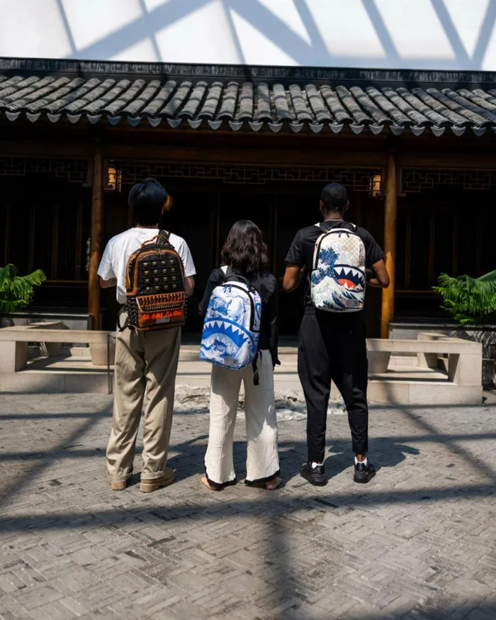 SPRAYGROUND THE MET HOKUSAI GREAT WAVE BACKPACK Bags