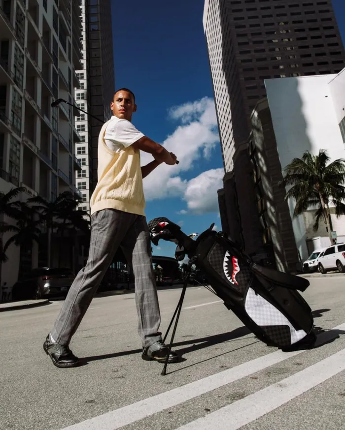 SPRAYGROUND TRIPLE DECKER HEIR TO THE THRONE PRO GOLF BAG Bags