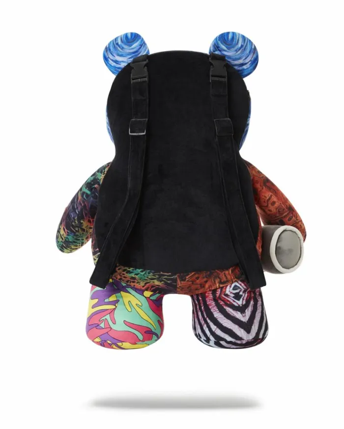 SPRAYGROUND VILLAIN MONEY BEAR TEDDYBEAR RON ENGLISH EDITION BACKPACK Bags