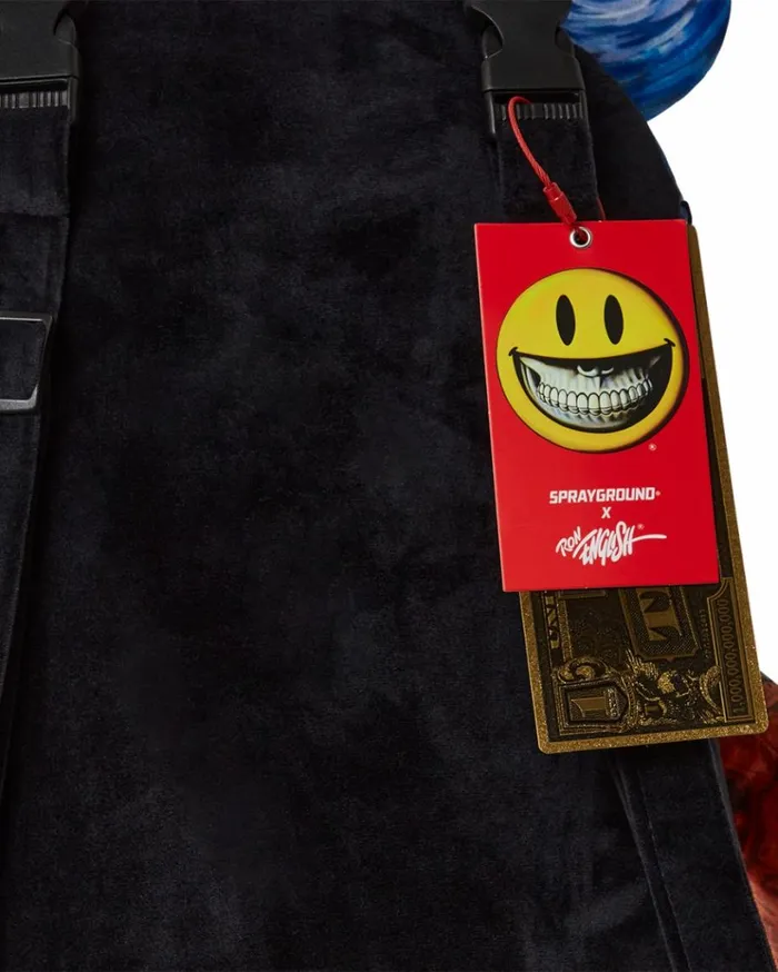 SPRAYGROUND VILLAIN MONEY BEAR TEDDYBEAR RON ENGLISH EDITION BACKPACK Bags