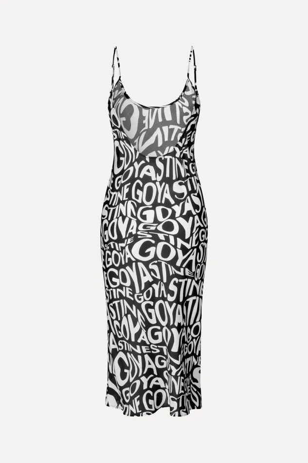 Stine Goya Dresses SGHolly Dress 8211 Liquified Logo 8211 Women