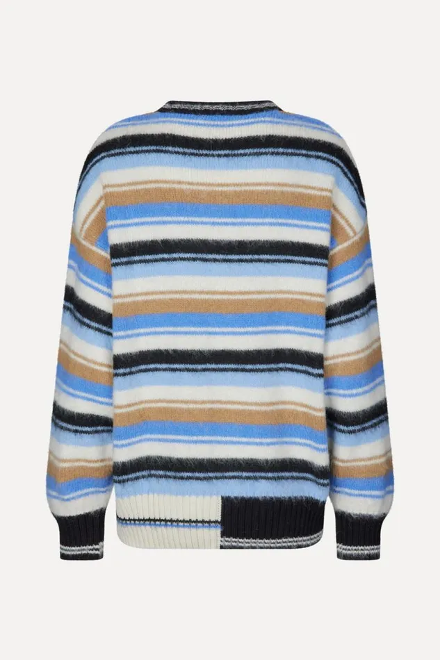 Stine Goya Knitwear SGShea Sweater 8211 Classic Stripe 8211 Women