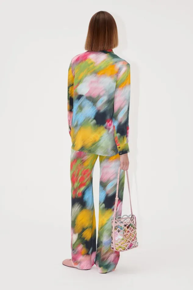 Stine Goya Pants Elasticated Long Pants 8211 Liquid Floral 8211 Women